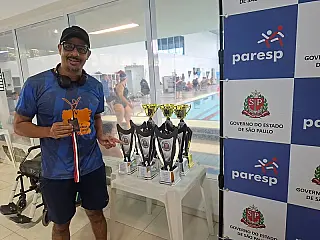 Paratletas de Guarujá conquistam medalhas nas finais dos Jogos Paralímpicos de SP