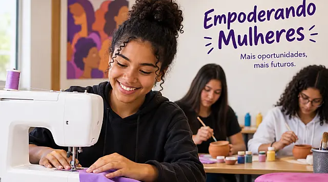 Projeto Empoderando Mulheres oferece vagas para capacitação gratuita em Cubatão