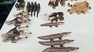 Artesãos indígenas começam a vender produtos na Feira de Artesanato do Jardim Samoa