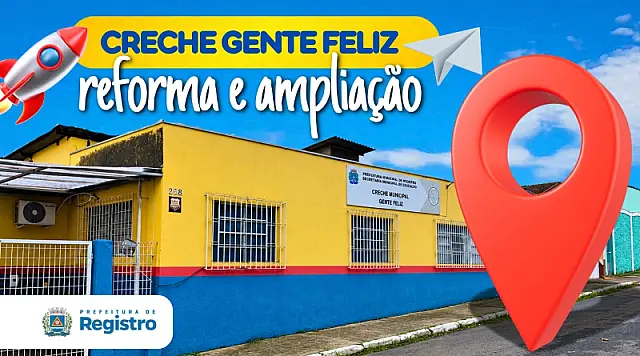 Creche Gente Feliz passa por reforma e ampliação