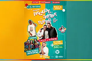 Cubatão promove Festival de Pagode, Samba e Forró no bairro Vila Nova, neste domingo (11)