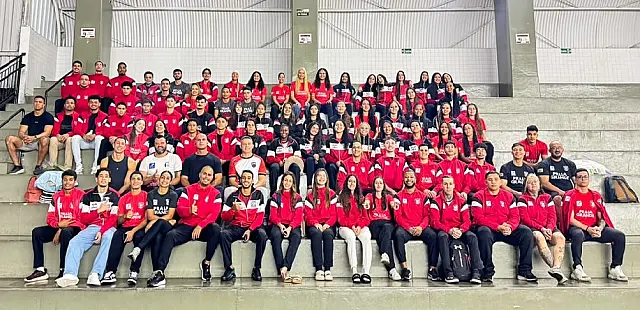 Delegação do Time PG com 400 pessoas embarca para os Jogos Abertos do Interior