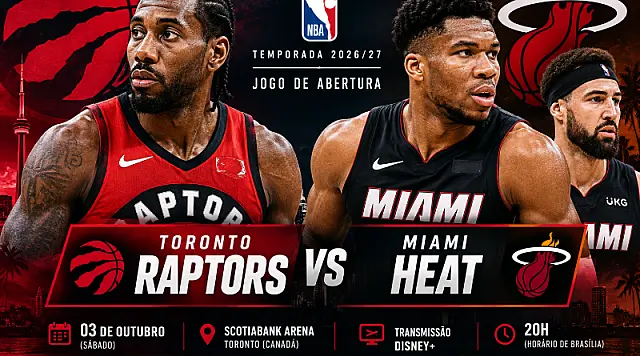 Estrelas marcam abertura da temporada 2026/27 da NBA
