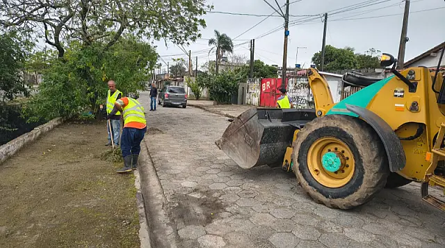Avenida Dom Pedro recebe nova ação do mutirão de limpeza